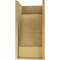 Ekena Millwork 12"W x 12"D x 24"H Wide Newport Rough Cedar Woodgrain TimberThane Corbel, Primed Tan CORUR12X12X24NEWRCPR - alternate 4